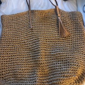 Straw purse